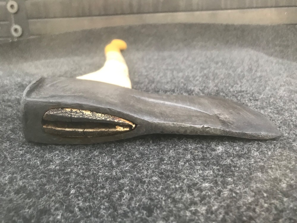 Anniversary Single Bit Axe Head With Bevels w/ original edge!!!!