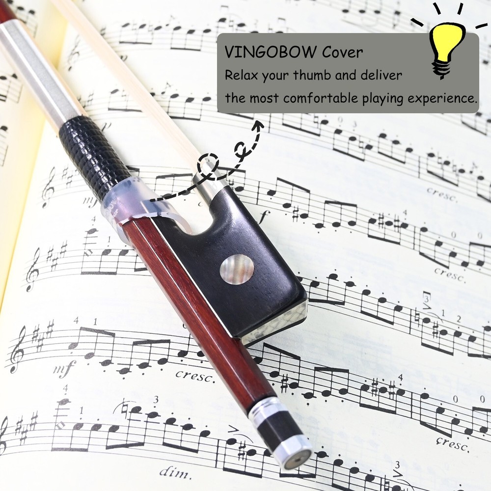 NEW Master Pernambuco Violin Bow TOP Craftsmanship 4/4 size Silver Tips