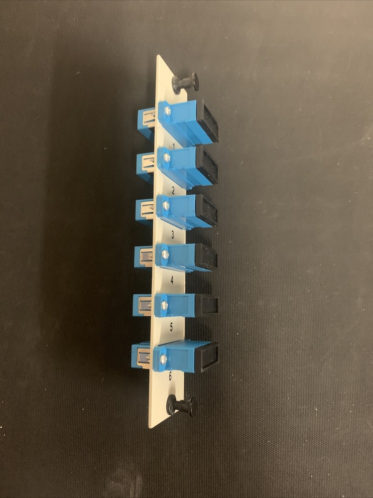 Panduit Front Loading Adapter Panel FAP6WAQDSCZ