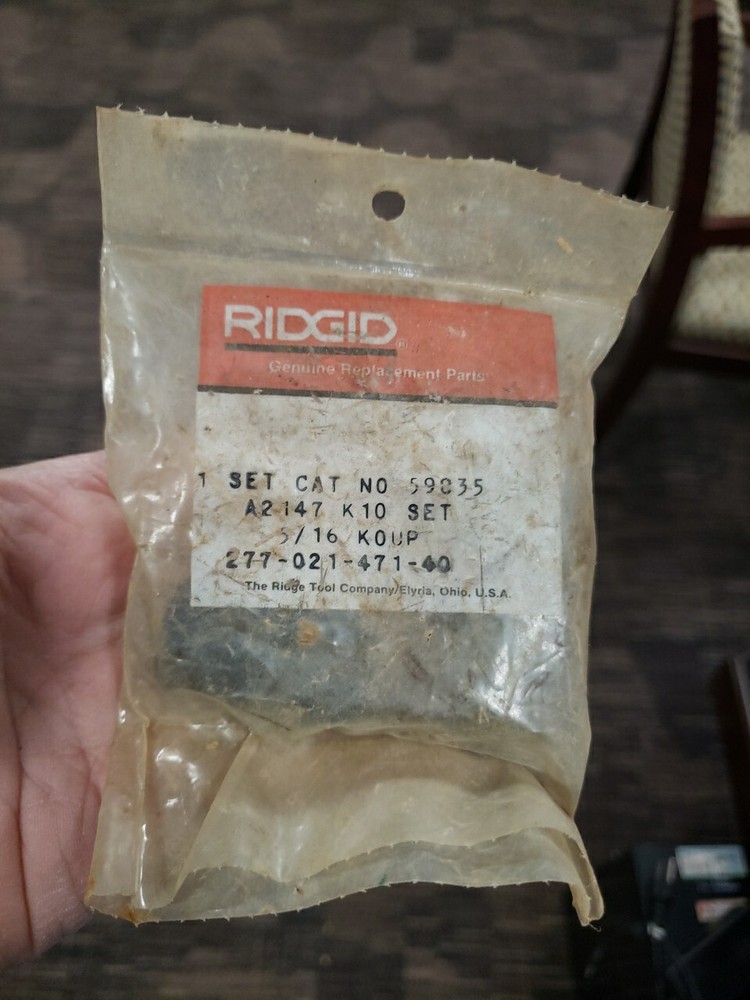 RIDGID 59835 Coupling/Coupler  5/16 (Set)