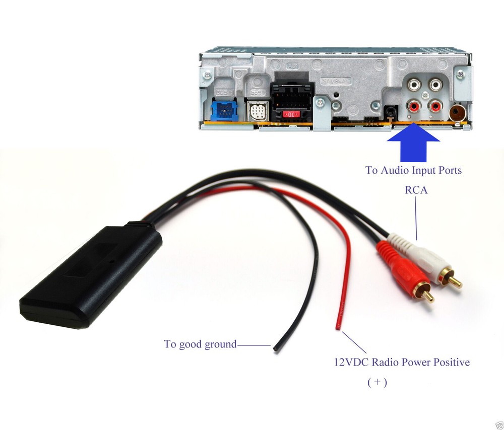 Bluetooth 5.0 Adapter Aux For ECLIPSE CD7000 CD7100 CD7200MKII CD8053