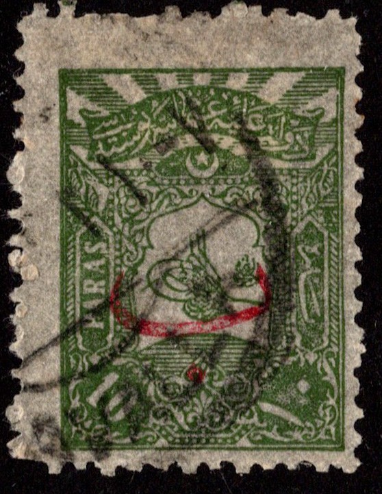 Turkey Scott 161 with Caralla Postmark.