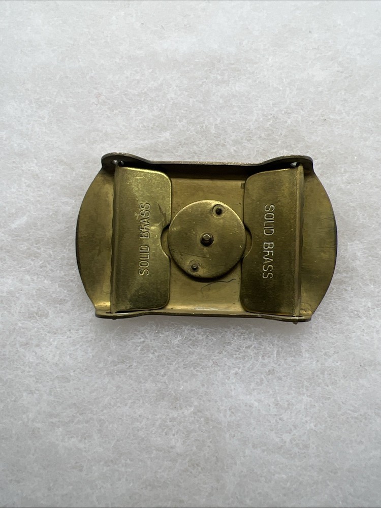 WW2 US Army Transportation Corps Brass Belt Buckle (Y905