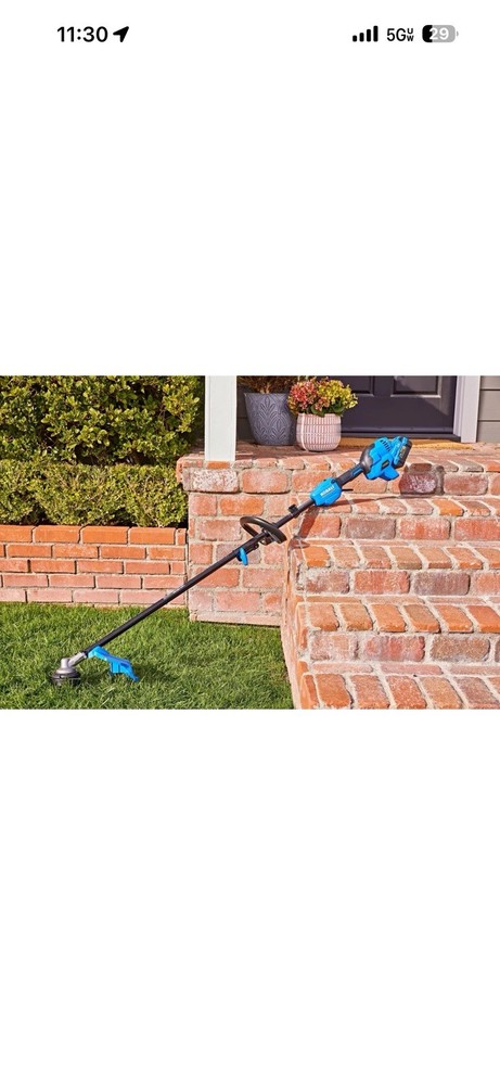Kobalt 24-volt 15-in Split Shaft Attachment Capable Battery String Trimmer 4.0 A