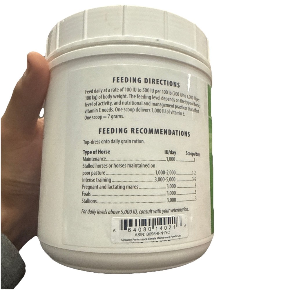 Kentucky Performance Products Elevate Maintenance Powder Supplement 2lbs
