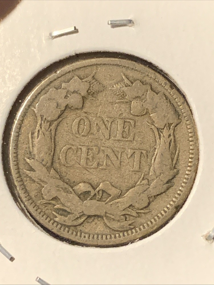 1857 Flying Eagle Cent - Scarce Semi-key Better Date