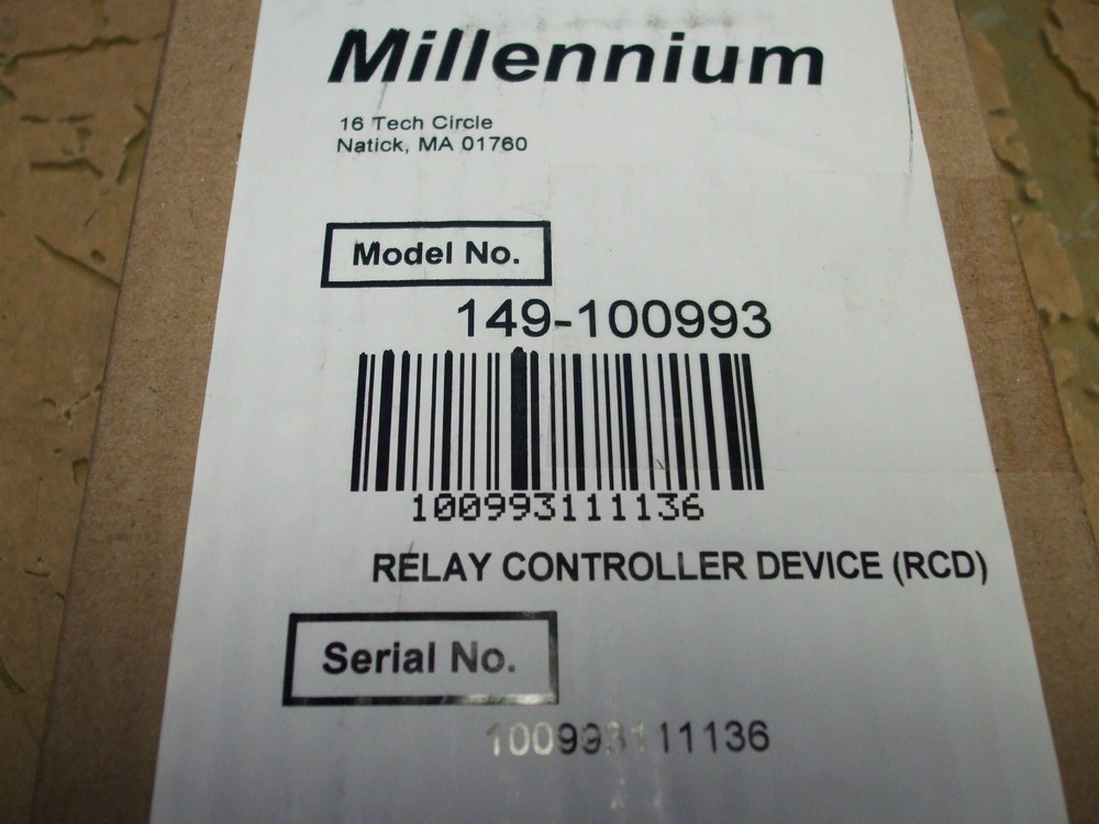 MILLENNIUM 149-100993 RELAY CONTROLLER DEVICE BOARD MILLENNIUM SECURITY [10Z.3]