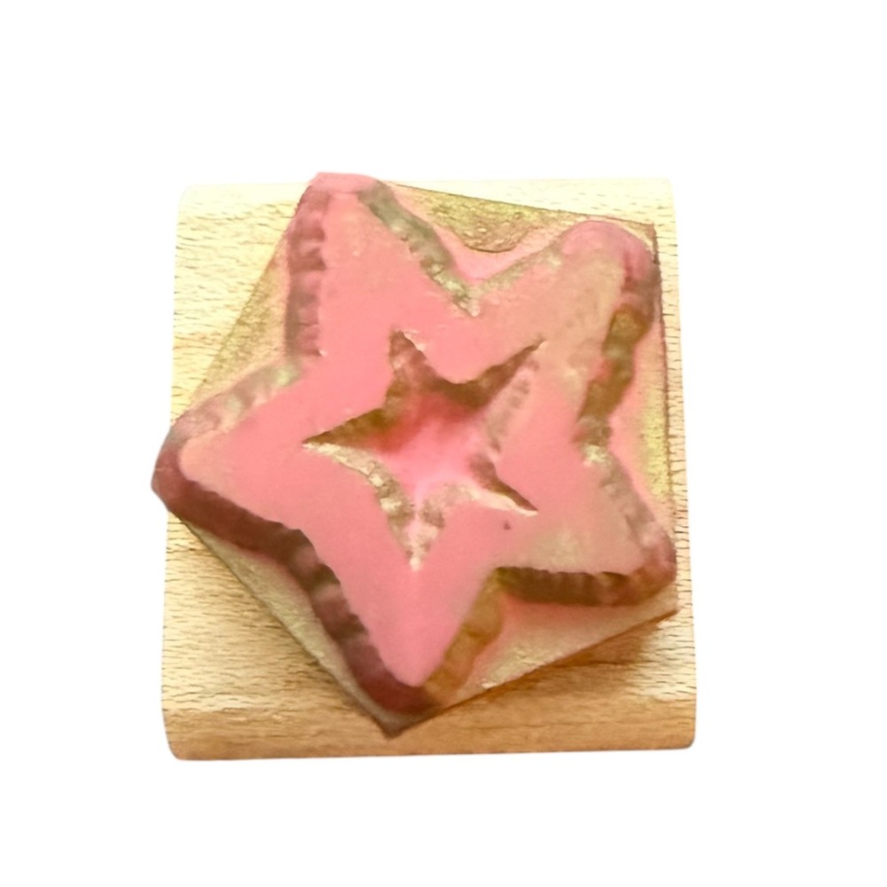 JRL Design Single Star Rubber Stamp