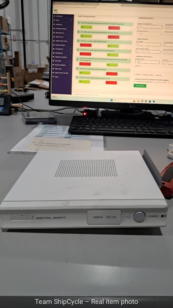 DEFECTIVE Nikon DSU2 Digital Sight Microscope Camera Controller Made in G3D