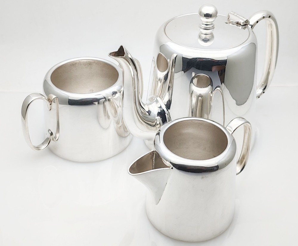 Good Vintage Hotel Ware Tea Set Silver Plated Hamilton Laidlaw Glasgow Sheffield