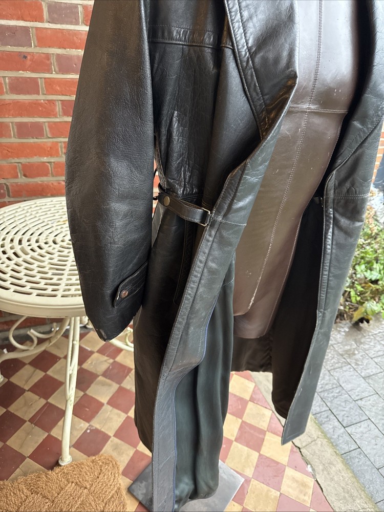 German Leather Greatcoat