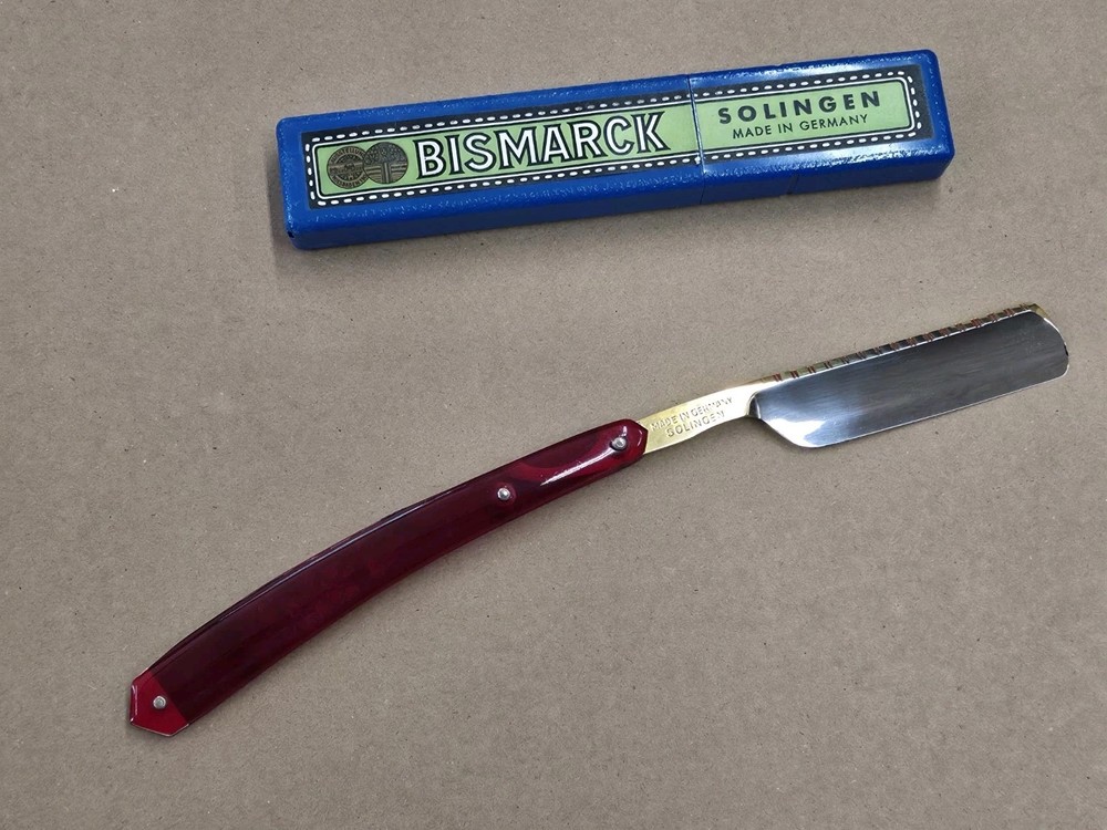 Solingen Germany Bismarck Straight Razor