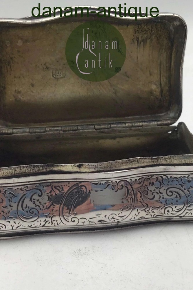 Sterling? Silver Snuff Box