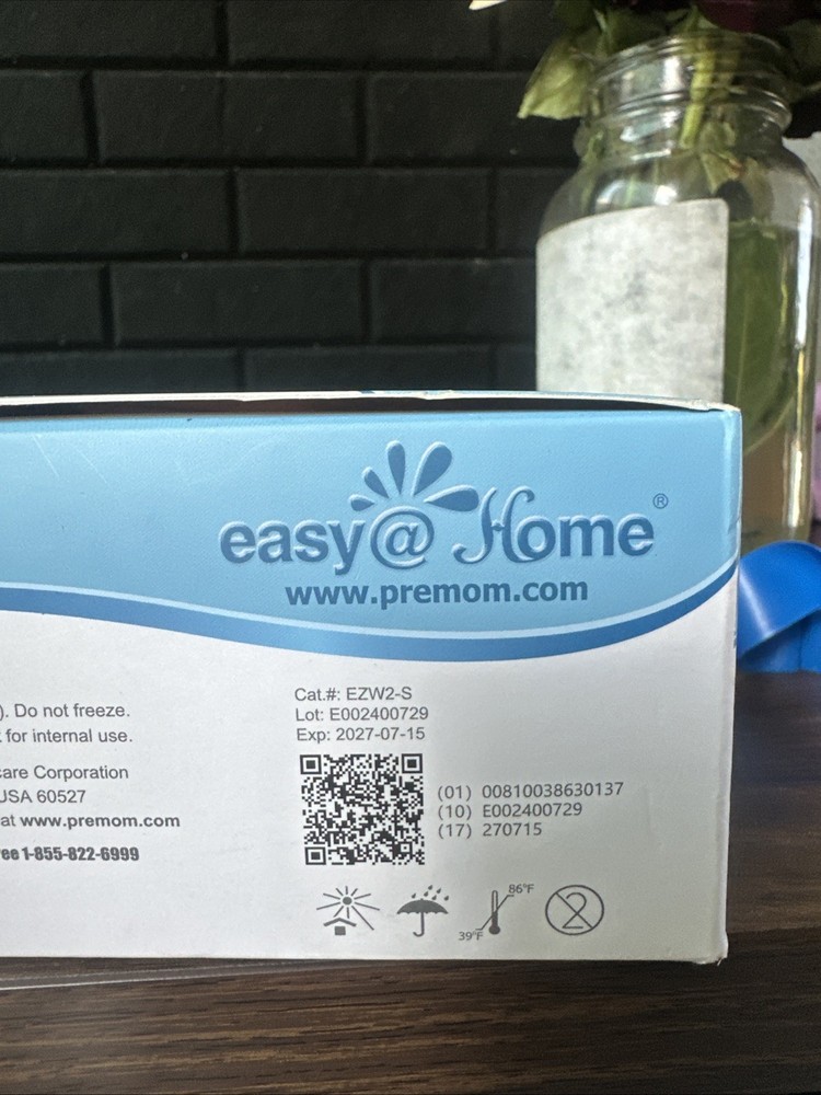 easy @ Home Ovulation Test, 50 cups & 50 ovulation tests. Exp: 07/27