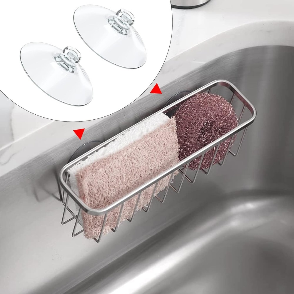 Sponge Holder Suction, Replacement Suction Cups for Holder, Kitchen...