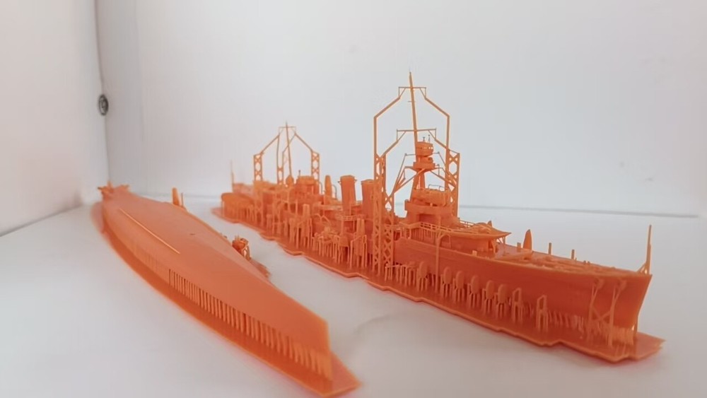 1/700 UK D-classlight cruiser model unpainted kit-