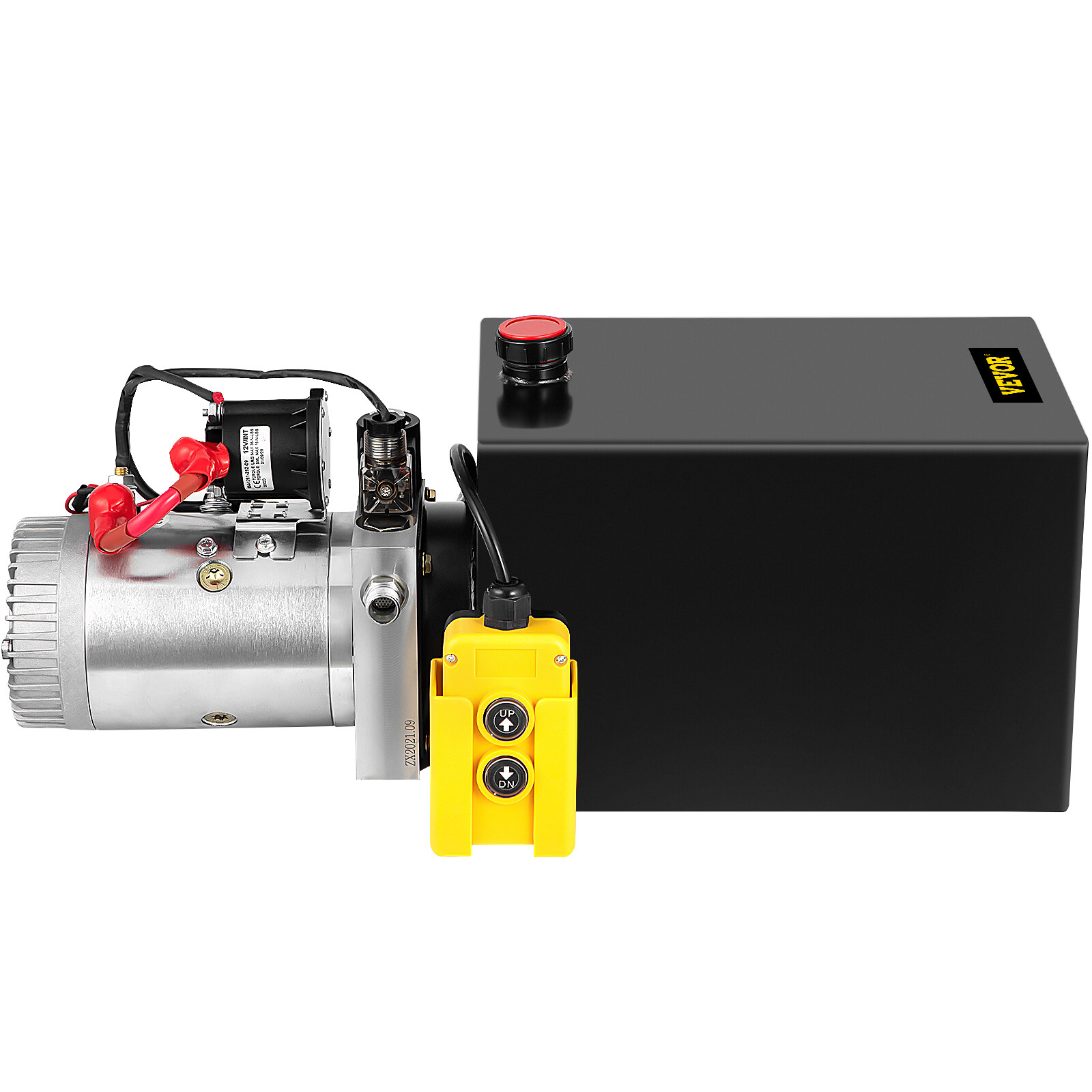 13 Quart Single Acting Hydraulic Pump Dump Trailer Unloading Unit Pack 12V