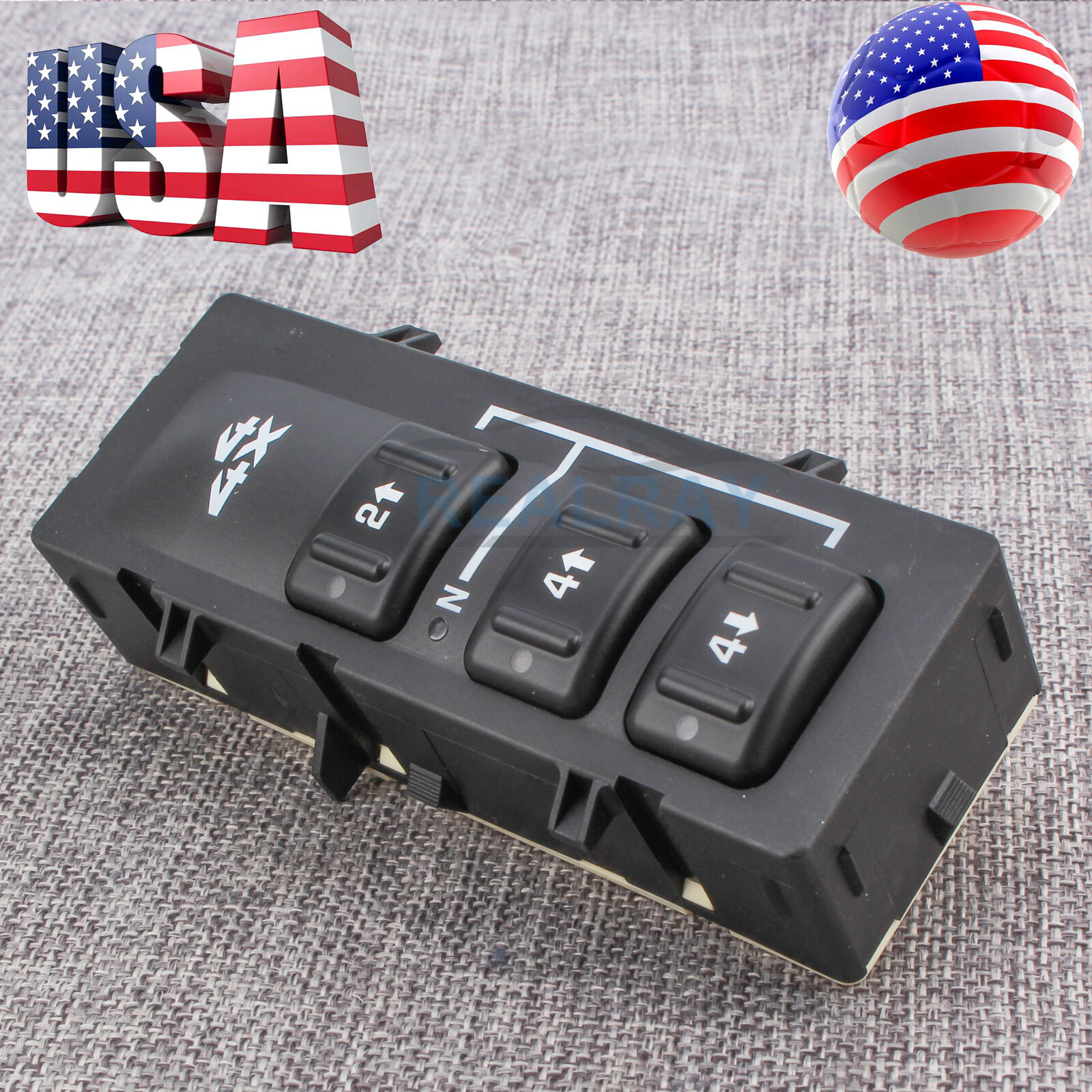 19259312 4WD 4X4 Wheel Drive Selector Switch for GMC Sierra 1500 2500 HD 3500