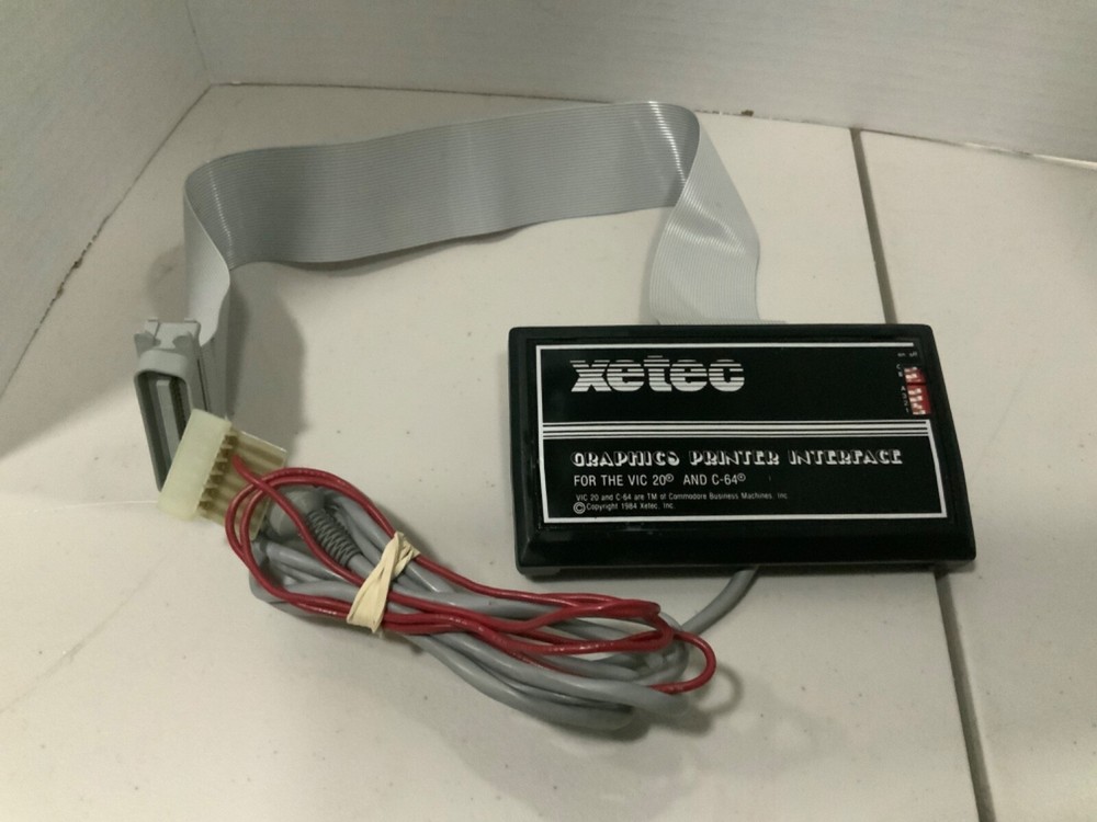 Xetec Graphic Printer Interface for Commodore c-64 or Vic 20