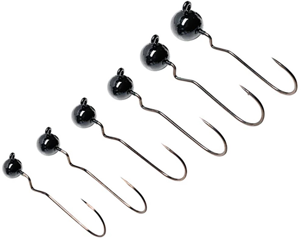 SPRO Skip Gap Round Shaky Head Jighead - 3 Pack