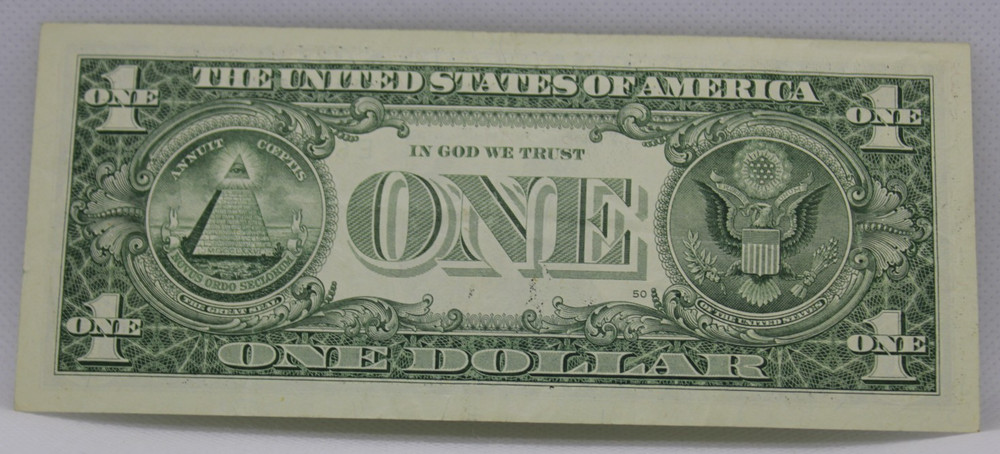 Odometer Error Note Fancy Serial Number One Dollar Bill E66996410C Triple 6s