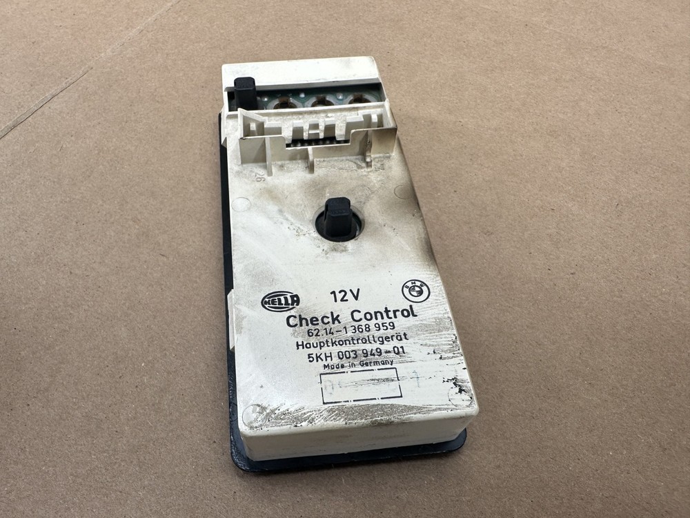 BMW E28 533I 528e Check Unit Control Panel OEM 137K Miles