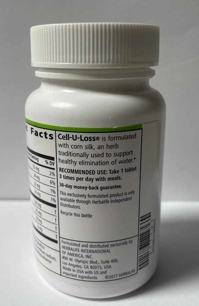 Cell-U-Loss Tablets - 90 Count With Corn Silk