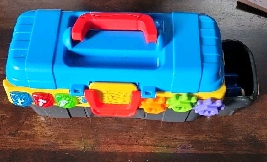 VTech Learn Toolbox Lights Sounds Musical Educational Box Only - Tested