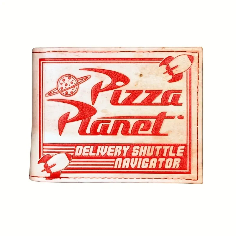 Toy Story Pizza Planet Delivery Shuttle Navigator Wallet Vintage Style Disney