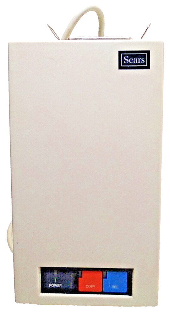 Sears ~#540400 ~Interface Box ~*Converts Typewriter To Computer Printer ~Vintage