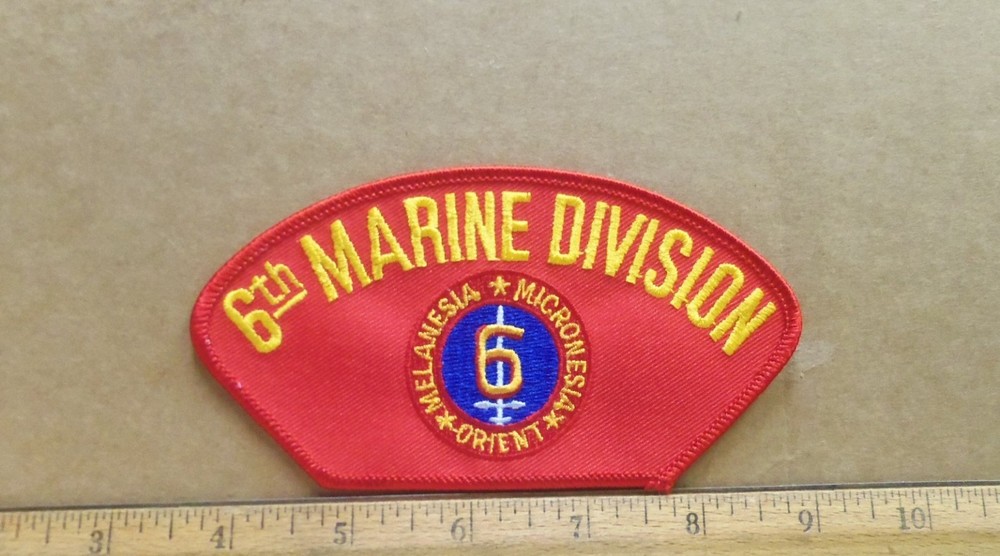 US Marine Corps - 6th Marine Division Embroidered Patch