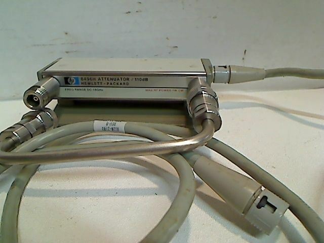 HEWLETT PACKARD ATTENUATOR/110dB FREQUENCY RANGE DC-18GHz 8496H