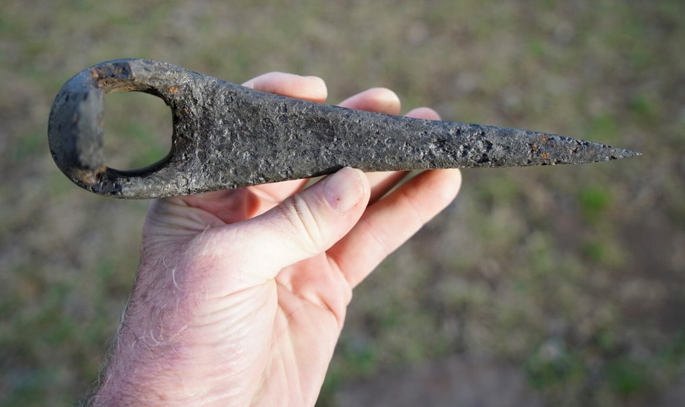 World Class Viking Axe Authentic 800 a.d. - 1000 a.d. Ancient Artifact