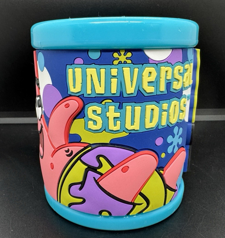 Universal Studios Spongebob Kids Plastic Drinking Mug Cup JOHN Name