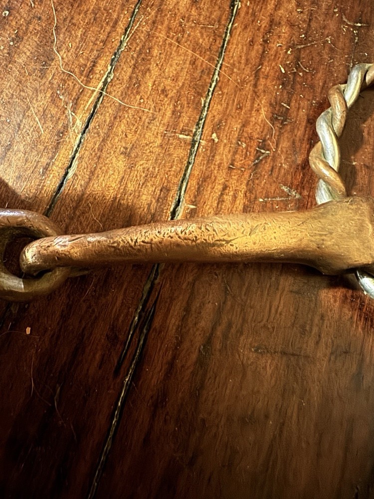 Snaffle Bit 5” Copper Handmade Loose Ring