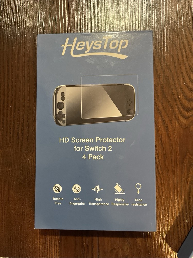 Heystop HD Screen Protector for Nintendo Switch 2 - 4 Pack  BRAND NEW
