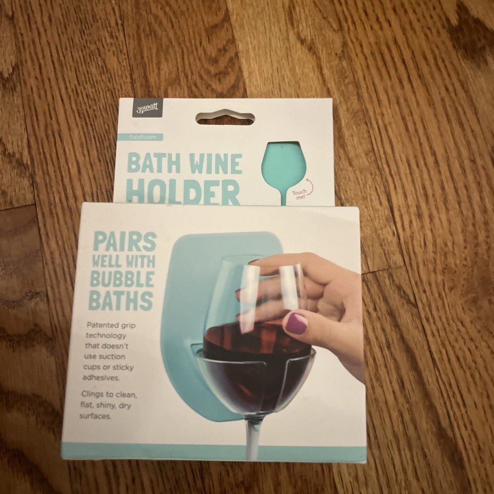 Bath Wine Holder Seafoam