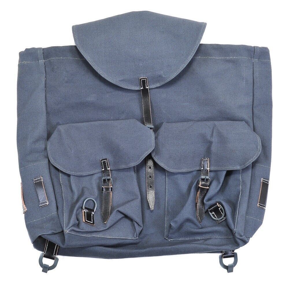 German WW2 Luftwaffe Rucksack with Leather Straps