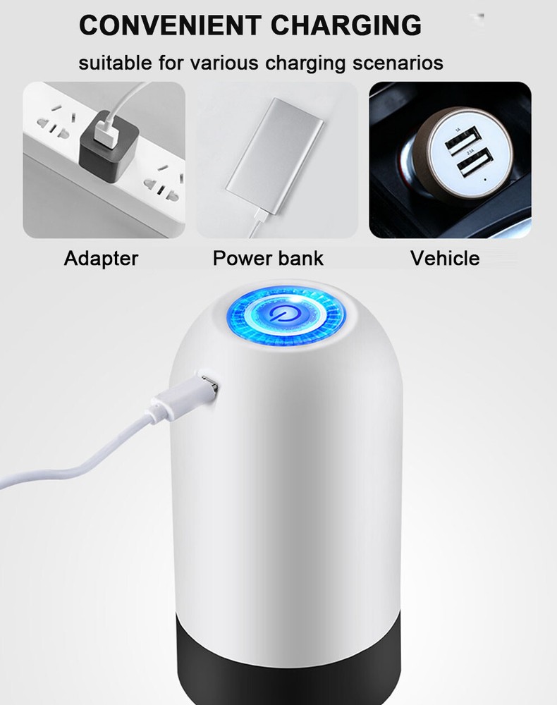 new Water Bottle Switch Pump Electric Automatic Universal Dispenser 5 Gallon USB