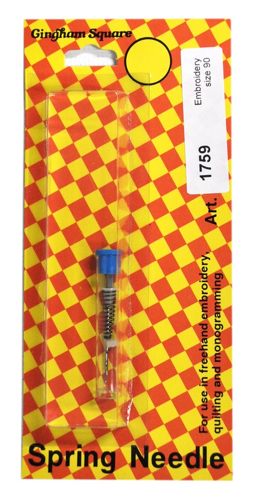 Gingham Square Embroidery Spring Needle 90/14