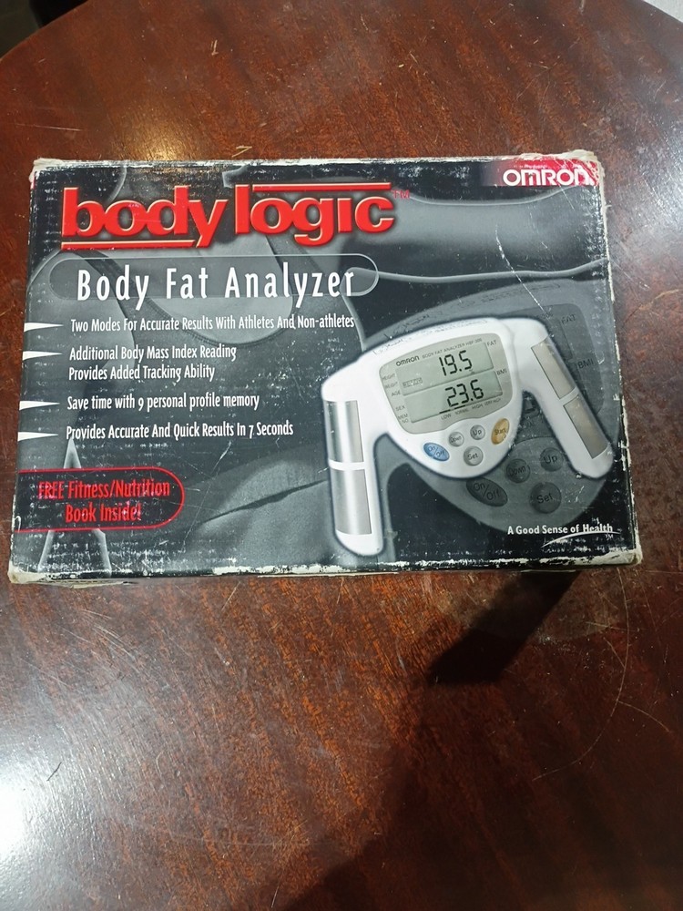 Omron HBF-306BL Body Logic Body Fat Analyzer BMI Tested Working