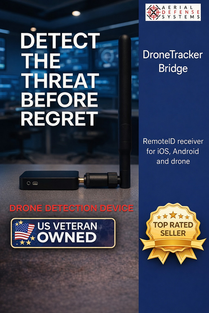 Handheld Drone Detection & Pilot Locator – Remote ID Receiver