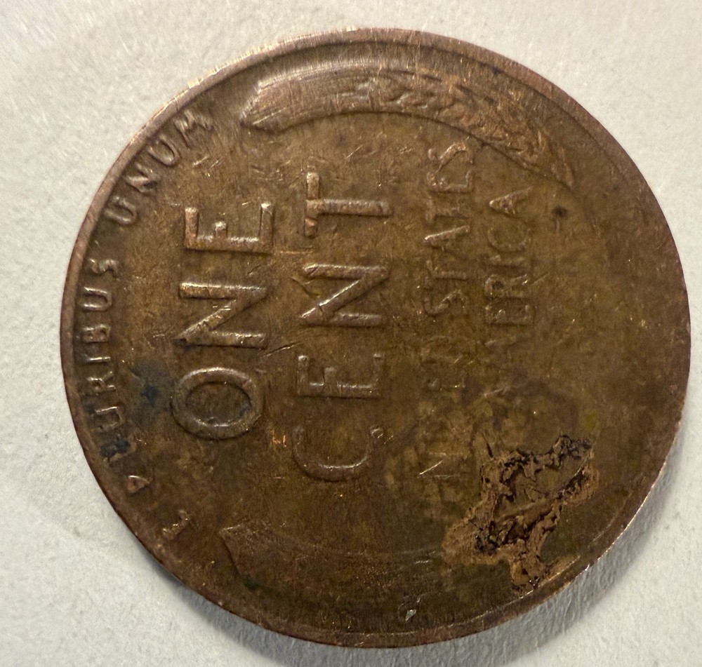 1944 D Lincoln Wheat Penny DDO + Obverse + Reverse Errors (#517)