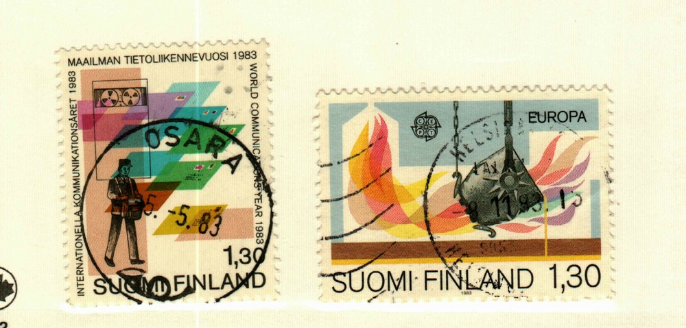 Finland #677,679 used