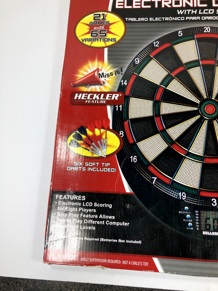 Volt Electronic Dart Board Game in Box 2014
