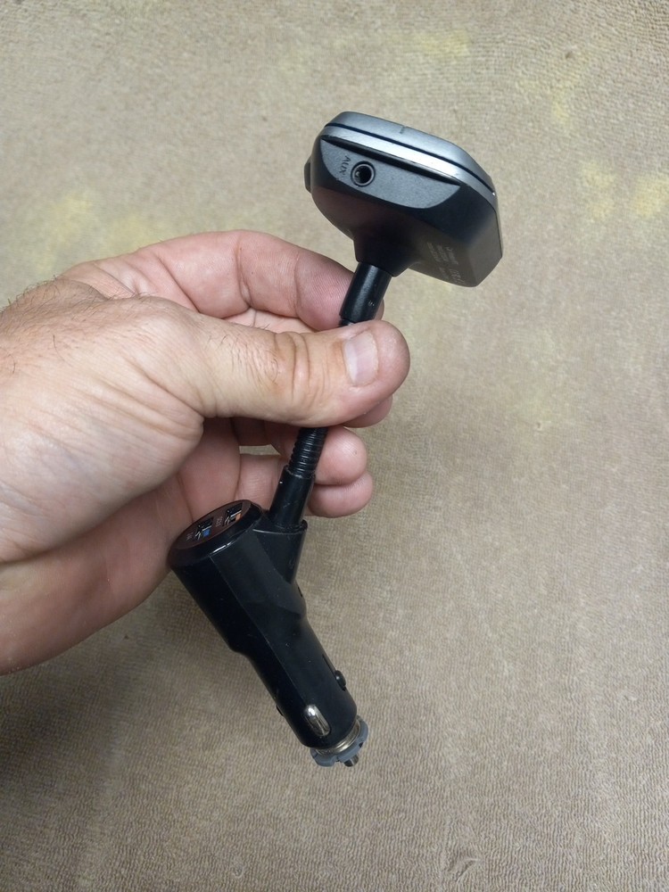 Used Sumind DC Bluetooth FM Transmitter Wireless Radio Adapter Hands-Free