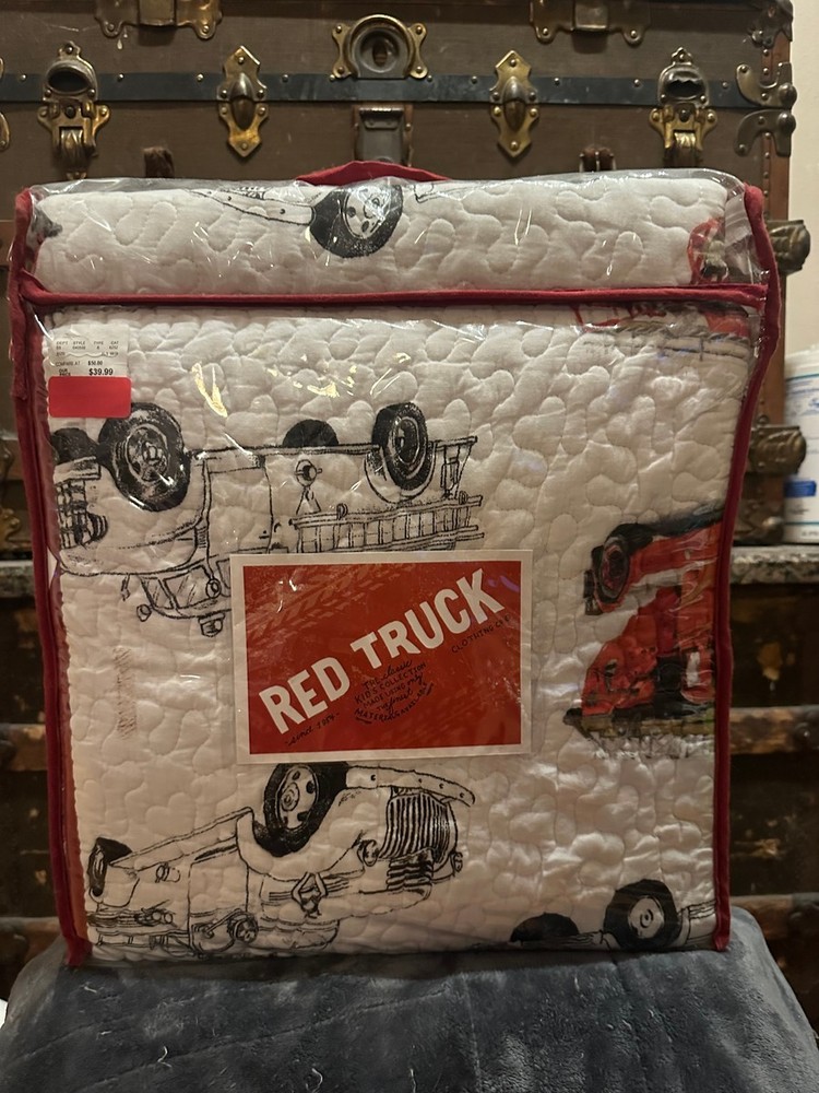 Red Truck Quilt Set
