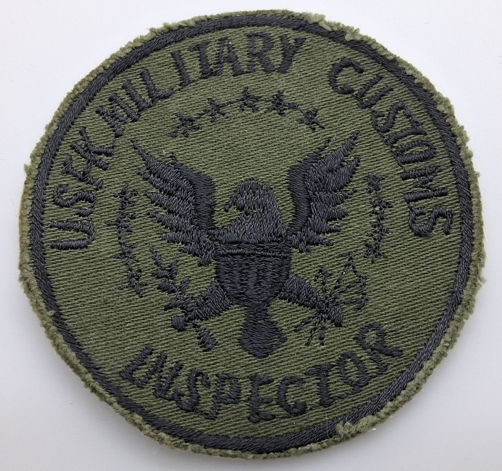 USFK Military Customs Patch