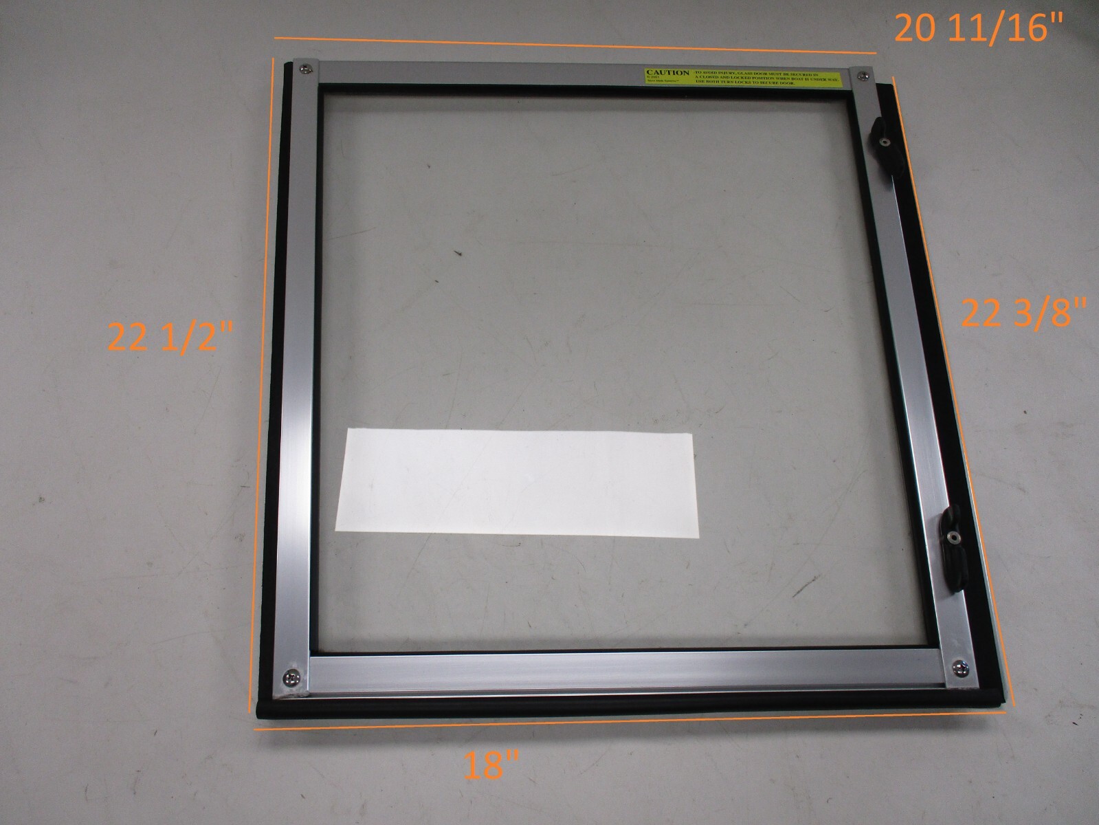 TAYLOR MADE CENTER WALK THROUGH WINDSHIELD 20 11/16" X 22 1/2 MARINE BOAT