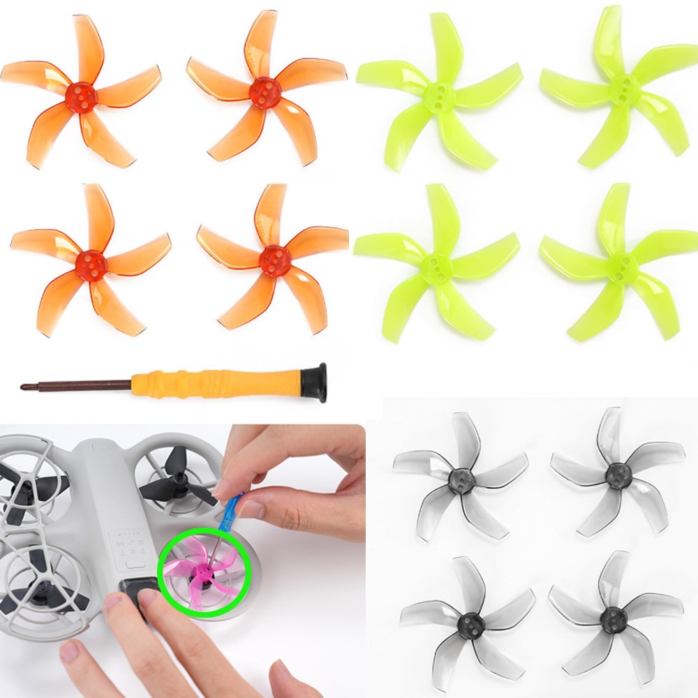 Propellers Low-Noise Quick Release Prop Replace for DJI Neo Drone Accessories